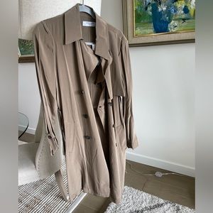 MM LaFleur Jensen 1.0 Silk Women’s Trench NWT